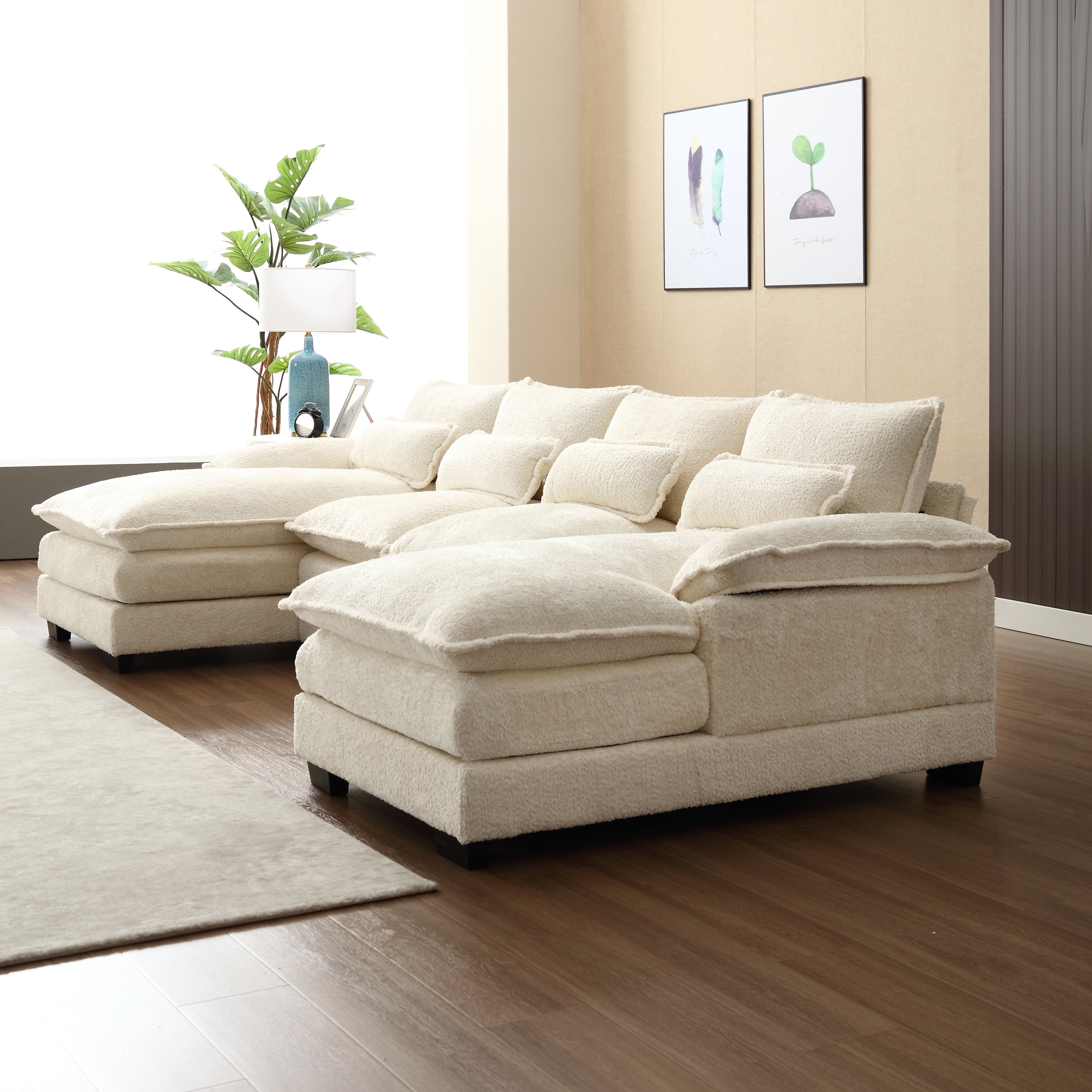 Premium Bouclé Sectionals