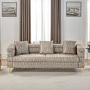 Eatonton Bouclé Sofa Couch 3 Seater Sofa for Living Room Oversized Sofa