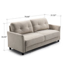 Ricardo Fabric Sofa Couch, Beige