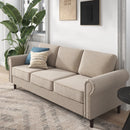 Madison Sofa Couch, Oatmeal Beige