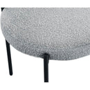 Beacon Grey Boucle Fabric Dining Chair