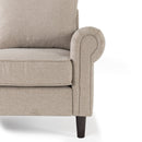 Madison Sofa Couch, Oatmeal Beige