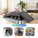 8 Pcs Modular Kids Play Couch,Toddler Couch Sofa for Bedroom and Playroom Furniture,Imaginative Furniture Play Set for Creative Kids