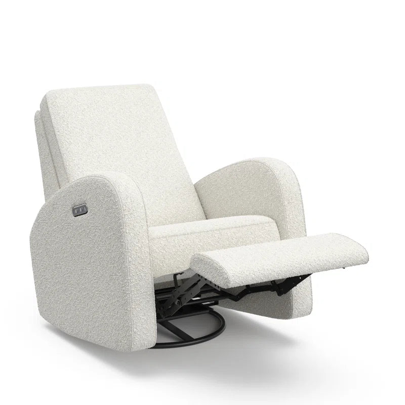 Santa Monica Power Recliner Swivel Glider with USB