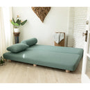 Amala Daybed - Fold Out Queen Sleeper - Premium Boucle - Sleek and Modern Lounge for Relaxing