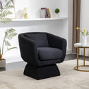 28"W Swivel Accent Chair&Comfy Sofa Chair 360 Degree Club Chair Leisure Chair for Bedroom Living Room Lounge Hotel Office