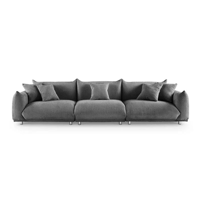 Amritha MINIMORE Modern Style 124.5" Modular Wit Arm Sofa