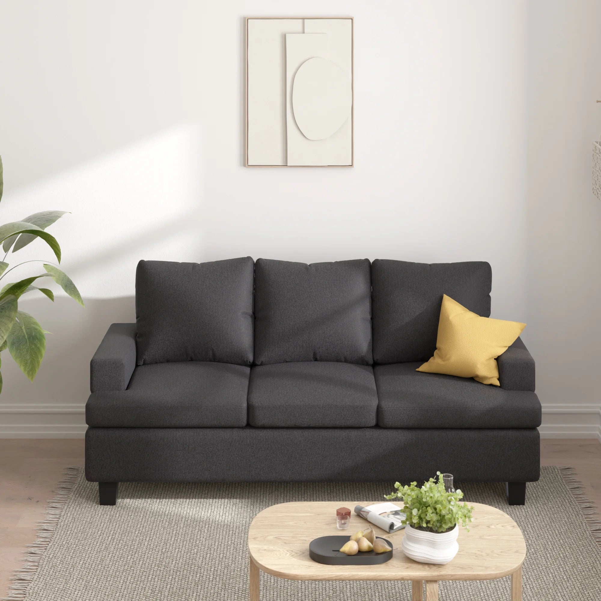 Chase Sofa Couch, Grey