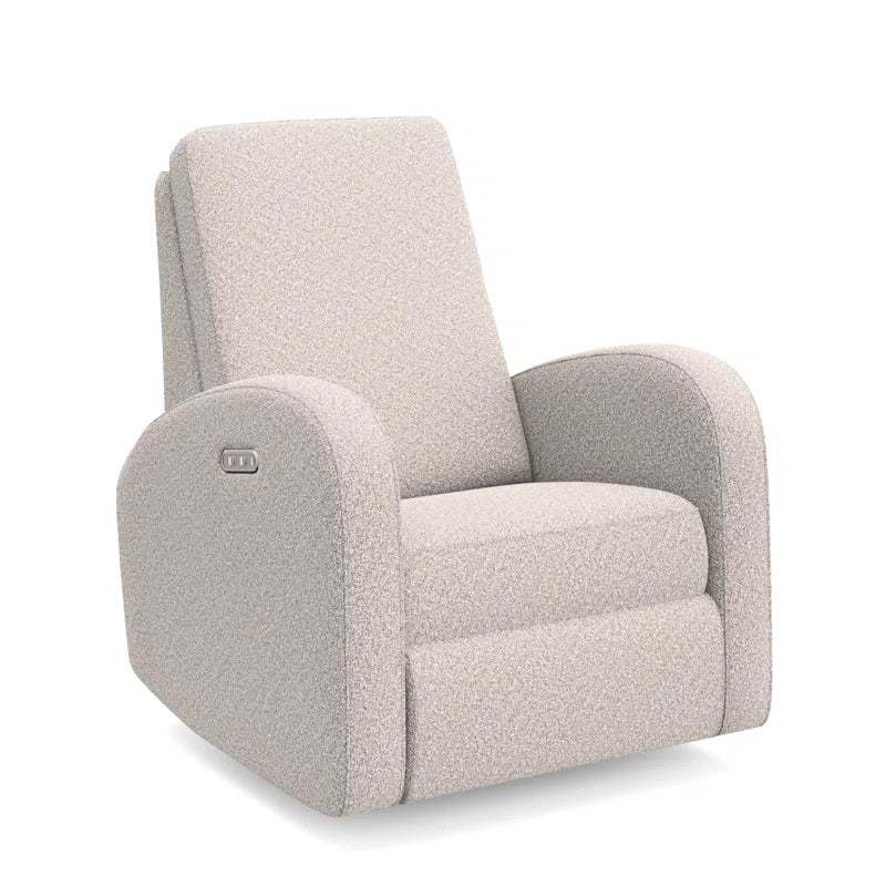 Santa Monica Power Recliner Swivel Glider with USB