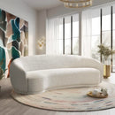 Foyzul 90" Rolled Arm Chesterfield Sofa