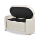 Terrence Boucle Upholstered Storage Bench