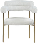 Boucle Upholstered Arm Chair