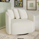 Drew Chair by Drew Barrymore, Cream Boucle