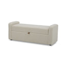 Springwood Storage Bench, Cream